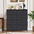8-Drawer Dresser for Bedroom, Anti-Tip Tall Storage Organizer