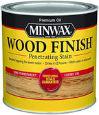 Minwax 223504444 Wood Finish, Cherry Stain, Half Pint