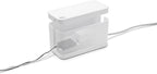 Bluelounge CableBox Mini White - Cable Management - Small Surge Protector Included