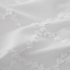 Bed Skirt Queen Size Ruffled Bed Skirt with Split Corners, 14 Inch Drop Dust Ruffle Bed Skirts with Platform, Boho Tufted Shabby Chic Full Size Bed Skirts, White