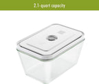 ZWILLING Fresh & Save Glass Airtight Food Storage Container, Meal Prep Container - Large