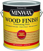 Minwax 710700000 Wood Finish 250 VOC Compliant, Natural Stain, Gallon