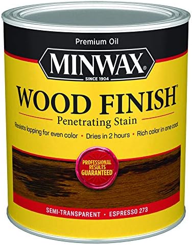 Minwax 1 qt Minwax 70050 Espresso Wood Finish Oil-Based Wood Stain