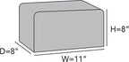 Covermates Keepsakes - Rectangular Appliance Cover - Dust Protection - Stain Resistant - Washable - Appliance Cover, Bronze