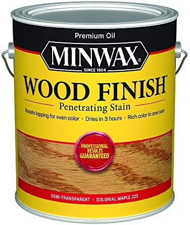 Minwax Wood Finish 250 VOC Compliant, Colonial Maple, 1 Gallon