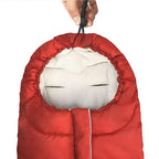 Waterproof Universal Stroller Bunting Bag, 3in1 Use Baby Sleeping Bag Adaptable for Most Strolllers, Central and Bottom Opens with Weather Strap to Aavoid Wind Go Between Zippers, Toddler 6-36M