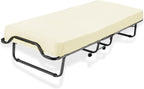 Camping Cot Sheets 31" x 75" - 3 Piece Cot Sheet Set for Bunk Bed - fits Upto 9" Deep Mattress, Perfect for Narrow Twin, Camping Cot, RV Bunk, Guest Beds, Trifold Mattress - Ivory