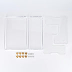 FFK Bathroom Organizer Countertop 2-Tier Storage：Bathroom Counter Organizer Acrylic Standing Holder Cosmetic Storage Perfume Shelf for Bathroom Bedroom Dressing Table1