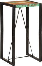 SKM Bar Table 60x55x110 cm Solid Wood Reclaimed