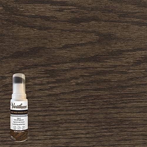 Varathane Less Mess Dark Walnut Wood Stain & Applicator