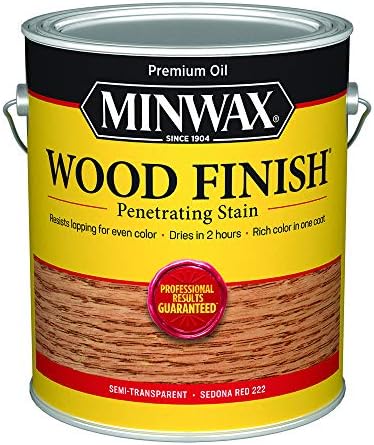 Minwax Wood Finish, Sedona Red, 1 Gallon