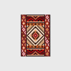 Vintage Boho Area Rugs Multicolor Ethnic Style Geometric Splicing Carpets Bedroom Living Room Kitchen Floor Mats Indoor Outdoor Non-Shedding Runner Rug Home Décor Carpet 2' X 6'