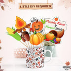 KatchOn, Happy Fall Photo Booth Props - Pack of 34 | Fall Photo Props | Festival Photo Props | Thanksgiving Photo Booth Props, Thanksgiving Props for Photoshoot - color: Brown