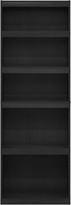 Furinno Jaya Enhanced Home 5-Tier Shelf Bookcase