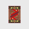 Vintage Boho Area Rugs Multicolor Ethnic Style Geometric Splicing Carpets Bedroom Living Room Kitchen Floor Mats Indoor Outdoor Non-Shedding Runner Rug Home Décor Carpet 5.2' X 7.5'