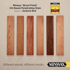 Minwax Wood Finish, Sedona Red, 1 Gallon