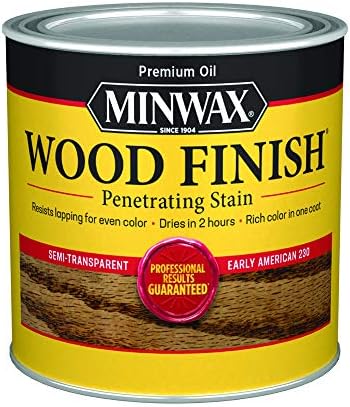 Minwax 223004444 Wood Finish, Early American, 1/2 Pint
