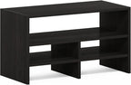 Furinno Hermite Desk Top Organizing Shelf Bookcase, Espresso