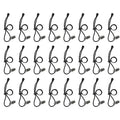 Background Backdrop Clips Clamps Holder for Photo Video Studio,24 Pack,Black - size: 24 pcs