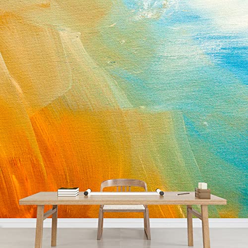 wall26 - Artistic Texture Background - Removable Wall Mural | Self-Adhesive Large Wallpaper - 66x96 inches - color: Artwork - 02, size: 66" x 66"