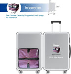 Grand Fusion Stow-N-Go Packing Organizer for Luggage, Portable Hanging Travel Shelves, Carry-On Closet, Hanging Packing Cubes, Collapsible Carry-On Organizer for Cruises & Hotels Burgundy - L