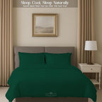 Sleeper Sofa 4 Piece Bed Sheet Set Premium Quality 100% Cotton 500 Thread Count, Smooth & Super Soft Sateen Weave, Extra Soft Bed Sheets, Wrinkle Free, 6 Inch Deep Pocket (Queen, Olive)