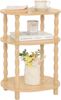 MaxSmeo End Table, Small Oval Side Table