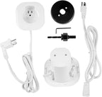 in-Wall TV Cable Hider Kit for Neat Appearance w/Power & Low Voltage Cable Management, Includes Hole Saw Drill Attachment for Easy Mounting