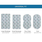 Bassinet Sheet 4 Pack for Baby Boys or Girls, Bassinet Sheets Ultra Soft Universal Fit for Most Rectangle, Oval, Hourglass Bassinet Mattress, Bassinet Sheets, Grey
