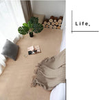 Soft Cashmere Area Rug Luxury Bedside Carpet Bedroom Living Room Mats Solid Color Children's Room Rugs Runner Carpets Indoor Mats Home Décor White Gray Red 6.5' X 6.5'