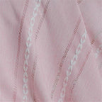 Simple Bedside Table Tassel Cover Cloth, Tablecloth Cover Towel, Suitable for Bedside Table TV Microwave Washing Machine Refrigerator Dust Cover (Pink, 15.7 * 35.4 inches)