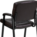 Flash Furniture Haeger LeatherSoft Tufted Executive Reception Chair