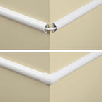 D-Line Medium Cable Raceway Accessory Pack, Join 1.18in x 0.59in Cord Cover Lengths, 10 Accessories Included, Hide Cords Around a Variety of Angles - White