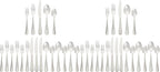 Amazon Basics Silverware Set, Stainless Steel Flatware, Dishwasher Safe, Service for 4, 20-Piece Forks and Spoons, Round Edge, Everyday Use (Pack of 2)