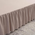 Khaki Bed Skirt Full Size Ruffled Bed Skirt with Split Corners, Full Bed Skirt 12 Inch Drop, Full Size Bed Skirt Khaki for Ruffled Bed Skirt with Split Corners, Bed Skirts Full Size