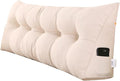 SAMTY Triangular Wedge Pillow headboard California King Size for Couch Large headboard Pillow with Removable Cover Back Rest Pillows for Sitting up in Bed