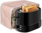 ZFRXIGN Christmas Snowman Toaster Covers 4 Slice Toaster Cover for Home Kitchen Decor Accessories Small Appliance Covers with Top Handle Toaster Oven Cover Washable Pink