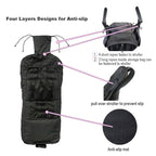 Christmas Uniuqe Waterproof Winter Stroller Bunting Bag Todder,Width Adjustable, Anti-Dirt,Foot area Open, Hoodie, All Features Needed for Baby Stroller Footmuff