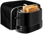 ZFRXIGN Sunflower Cow Toaster Cover 4 Slice Small Appliance Covers Kitchen Microwave Oven Dust Cover Case Protector Western Highland Cattle Toaster Covers Home Decorations Black