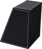 TV Remote Control Holder with 3 Compartments, Media Accessory Storage, Storage box, Storage Rack, Desk Organizers(Black(2 pieces))