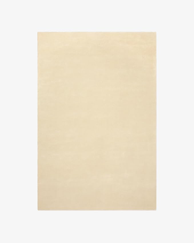Hand-Tufted Wool Runner Area Rug – Soft Premium Wool Carpet for Living Room, Bedroom & Home Décor – 3X13 ft| Butter – Durable, Non-Slip Backing, Handcrafted Rug