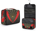 AUUXVA Kids Hanging Toiletry Bag for Boys - Waterproof Travel Cosmetic Organizer Makeup Pouch for Girls Shower Wash Bags with Hanging Hook Toiletries Storage Bag(Spider Web)