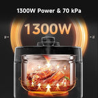 Midea 8-in-1 Electric Pressure Cooker with Dual Pots, Multi-Functional Programmable Slow Cooker, Rice Cooker, Steamer, Sauté Pan and More, 5 Quart