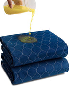Alsunny® Incontinence Bed Pads 34x36 Inch (2pack),Hide Stains Pads for Beds for Incontinence Adults,Waterproof Bed Pads Washable,Waterproof Mattress Pad, Slip Resistant Bed Pads for Kids,Toddlers,Pet