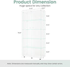 Beauty4U Glass Display Cabinet