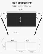 Syntus Server Apron for Men Women, Waitress Waist Apron, Black 1/3/12 Packs