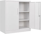 SISESOL White Metal Storage Cabinet