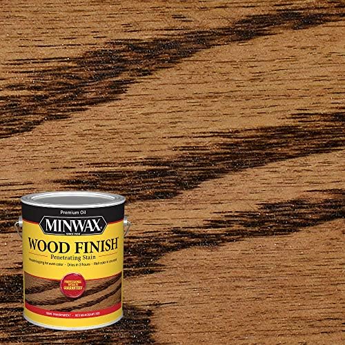Minwax 710770000 Wood Finish 250 VOC Compliant, Red Mahogany Stain, Gallon