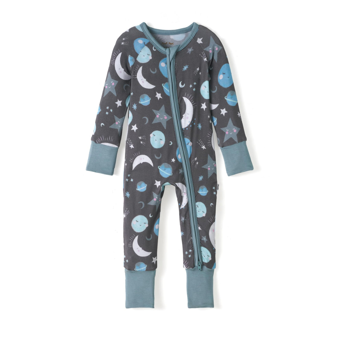 Little Sleepies Baby Pajamas, Pink Breakfast Buddies, 6-12M