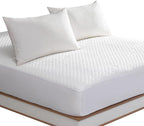 California King Size Waterproof Mattress Protector Fitted Mattress Pad Cover with Deep Pocket Up to 18''
